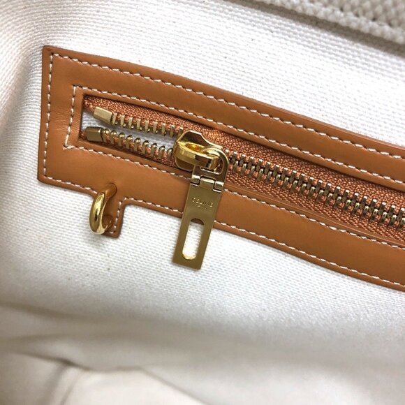 CELINE White Tote Bag - Picture 12 of 15